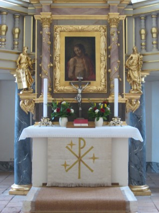 Altar in der Schlosskapelle