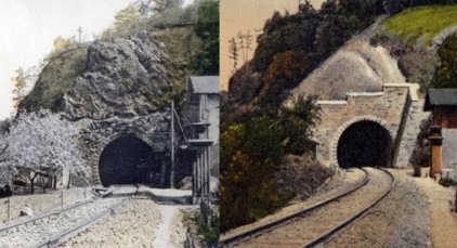Der Tunnel am Harrasfelsen